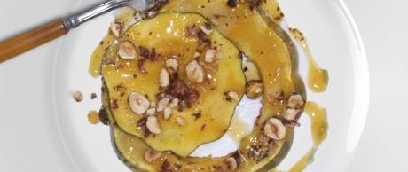 Receta Saladmaster - Calabaza de Invierno con Salsa de Naranja y Jengibre