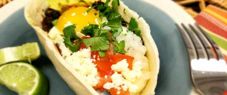 Huevos Rancheros, eggs, breakfast, eoc, skillet, beans